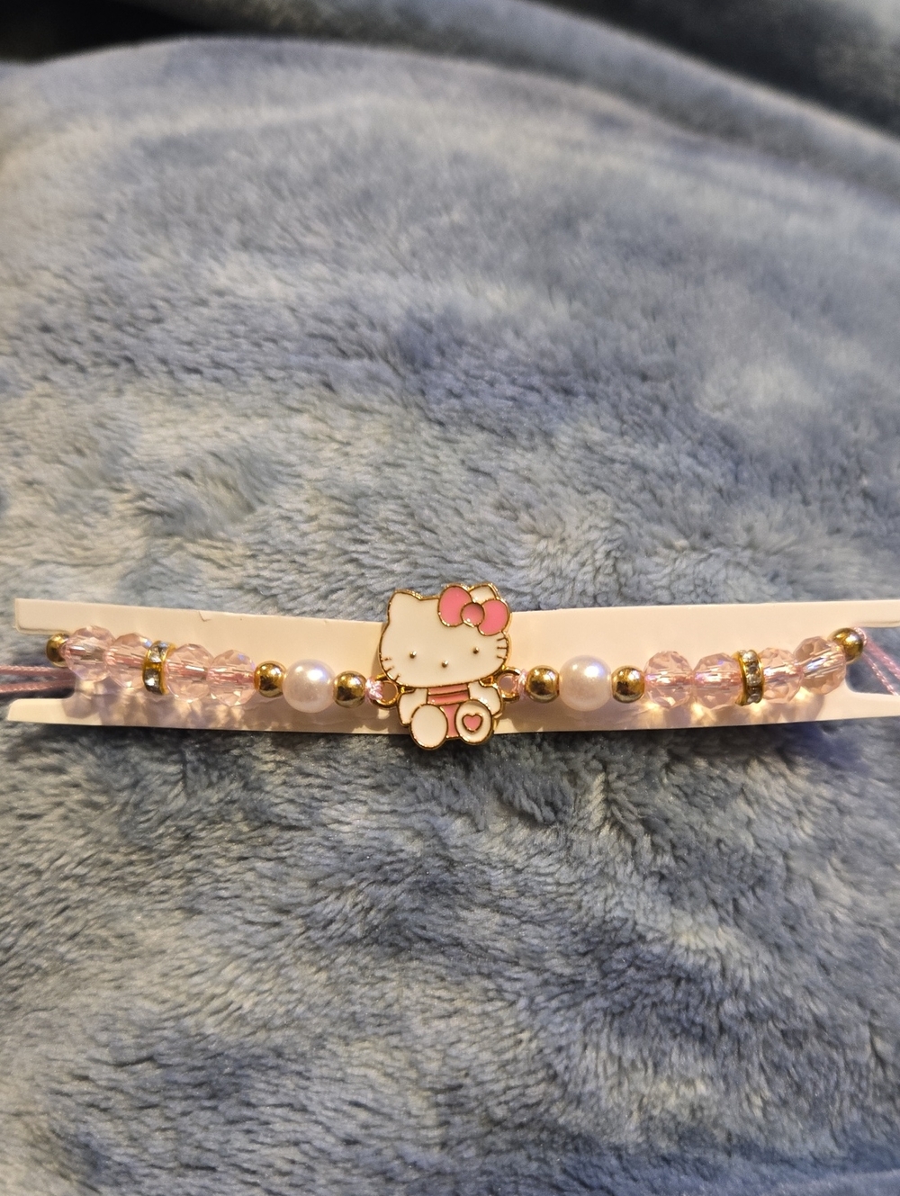 3/$10 Bundle Deals Hello Kitty Pink and Gold Kids Bracelet
